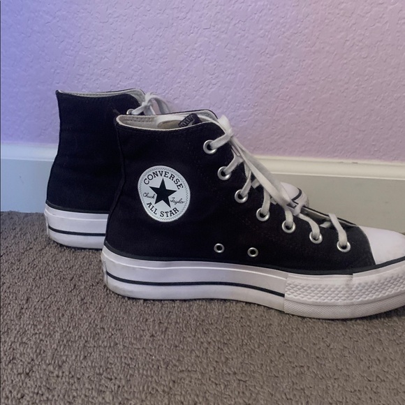 Black converse high tops! - Picture 3 of 7